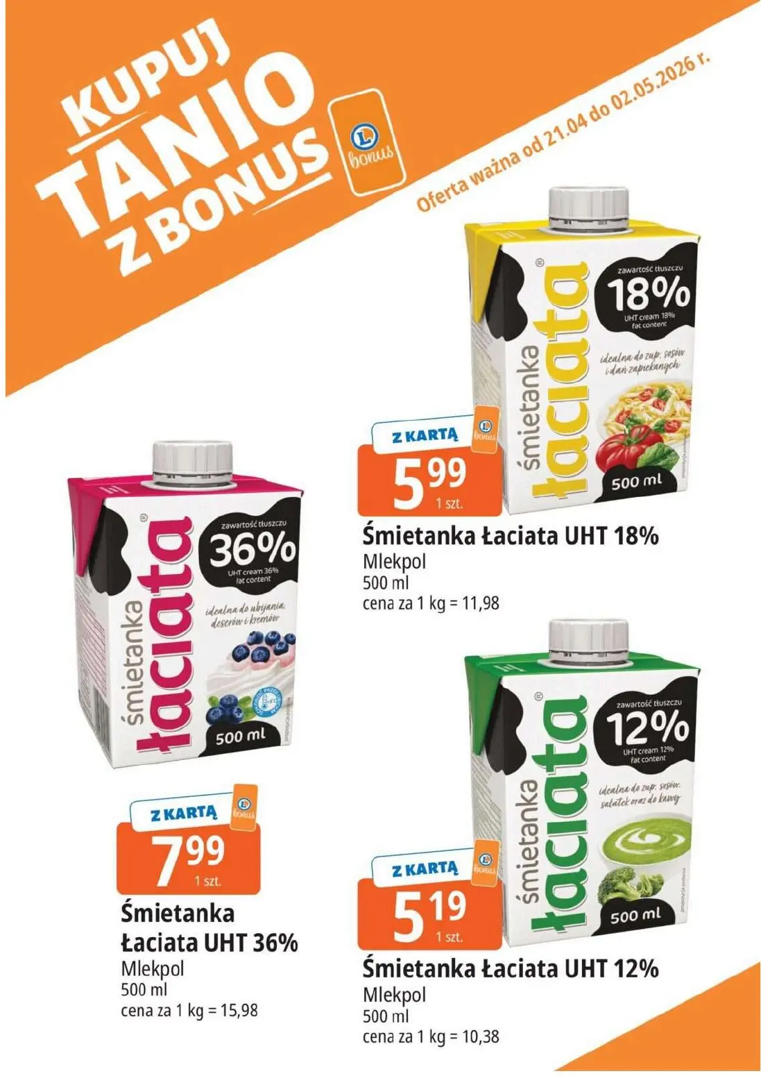 gazetka promocyjna E.Leclerc Kupuj tanio z bonus - Strona 3