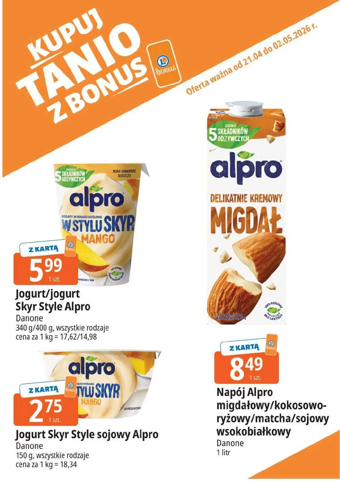 gazetka promocyjna E.Leclerc Kupuj tanio z bonus - Strona 5