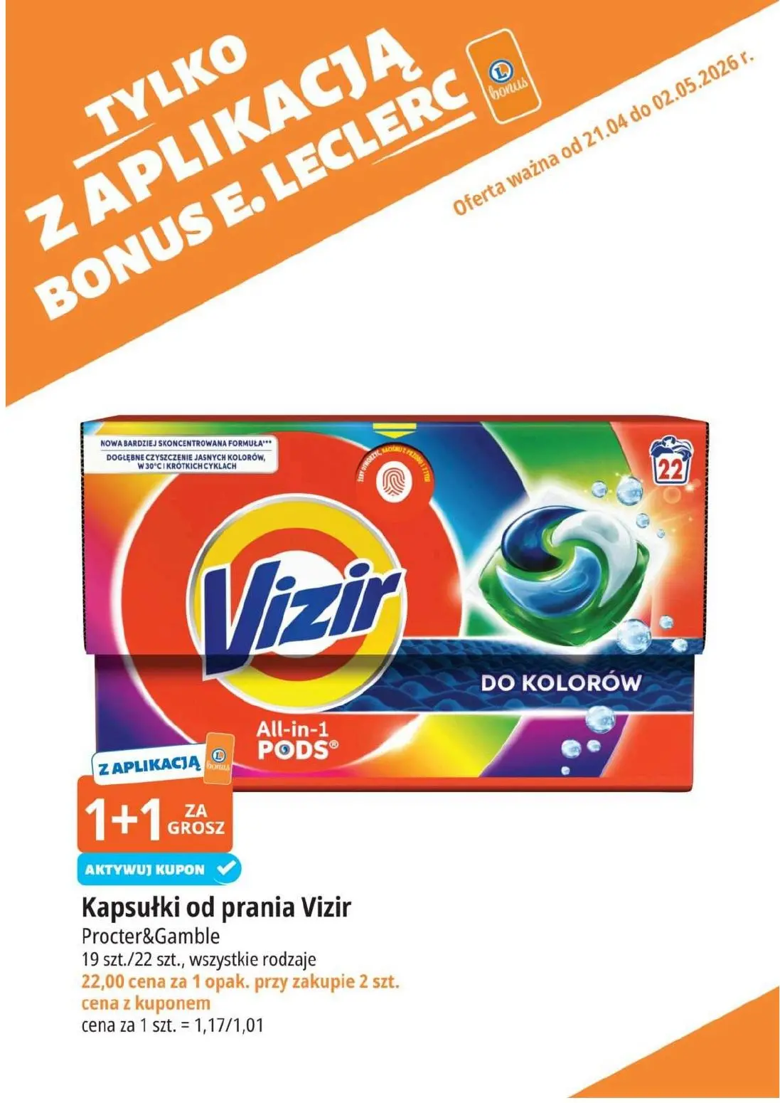 gazetka promocyjna E.Leclerc Kupuj tanio z bonus - Strona 19