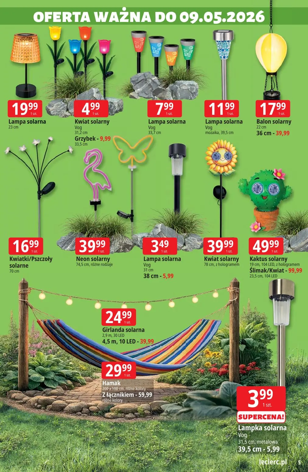 gazetka promocyjna E.Leclerc Majówka - oferta rozszerzona - Strona 5