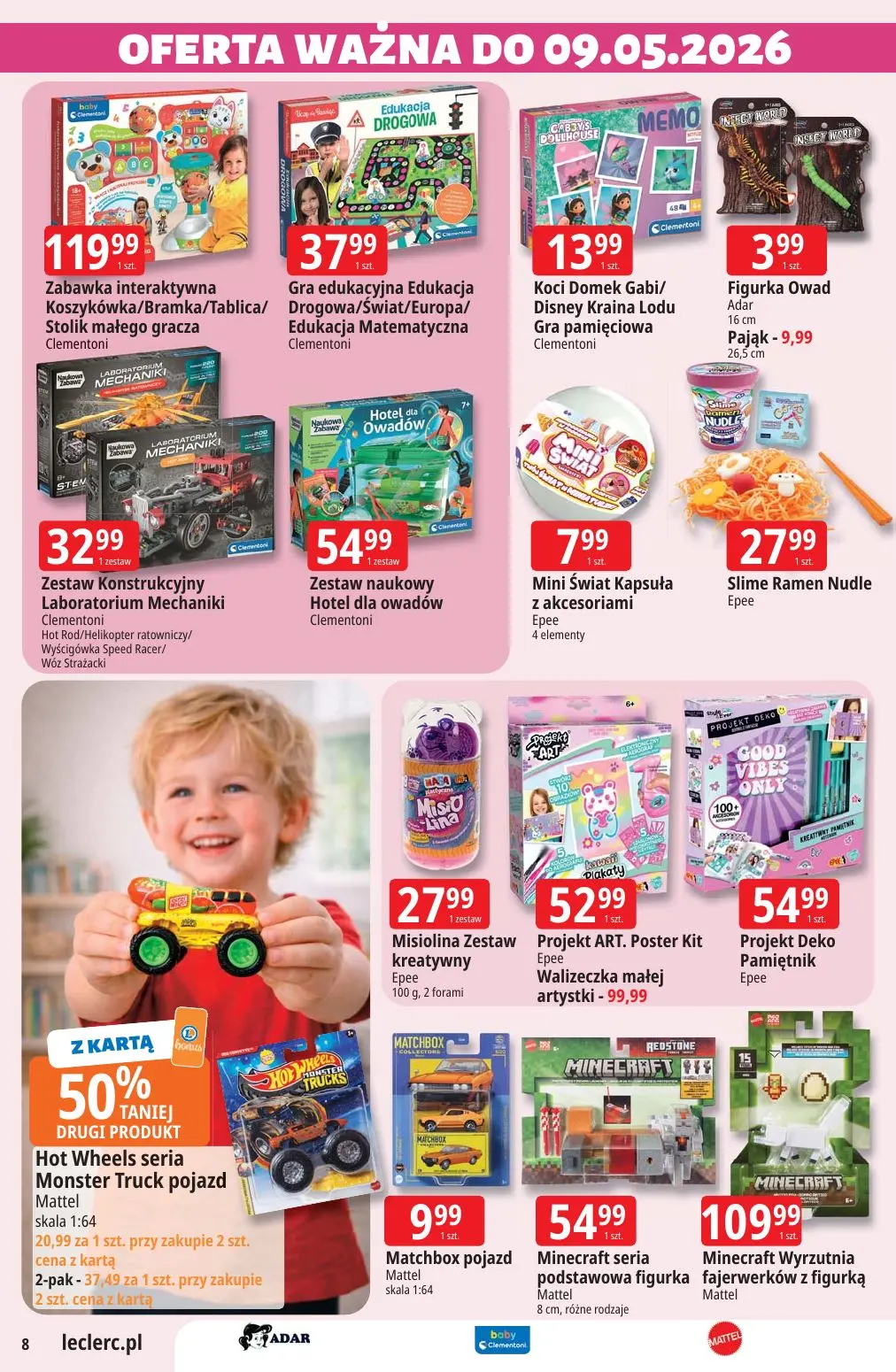 gazetka promocyjna E.Leclerc Majówka - oferta rozszerzona - Strona 8