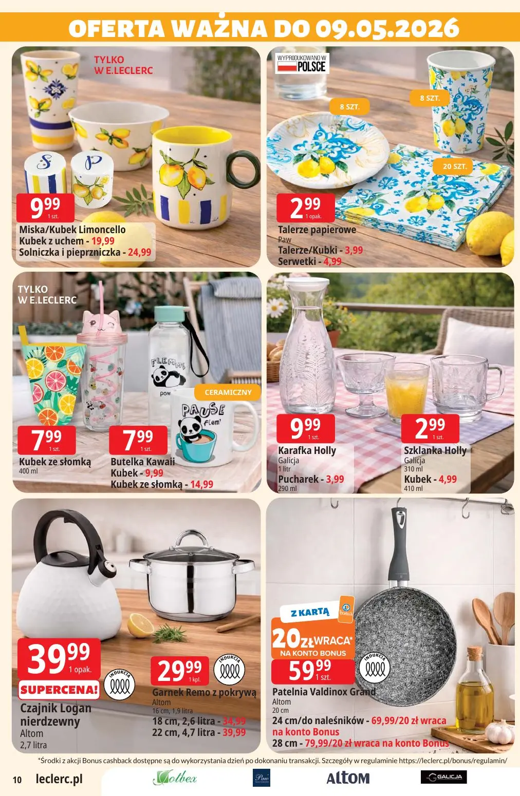 gazetka promocyjna E.Leclerc Majówka - oferta rozszerzona - Strona 10