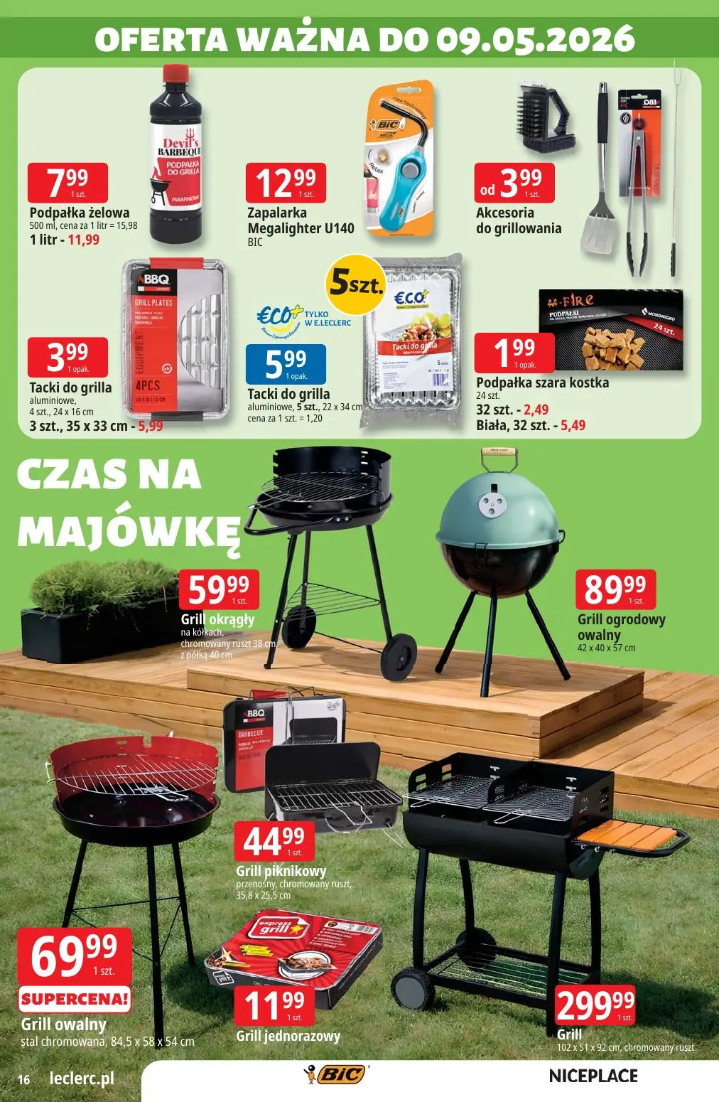 gazetka promocyjna E.Leclerc Majówka - oferta rozszerzona - Strona 16