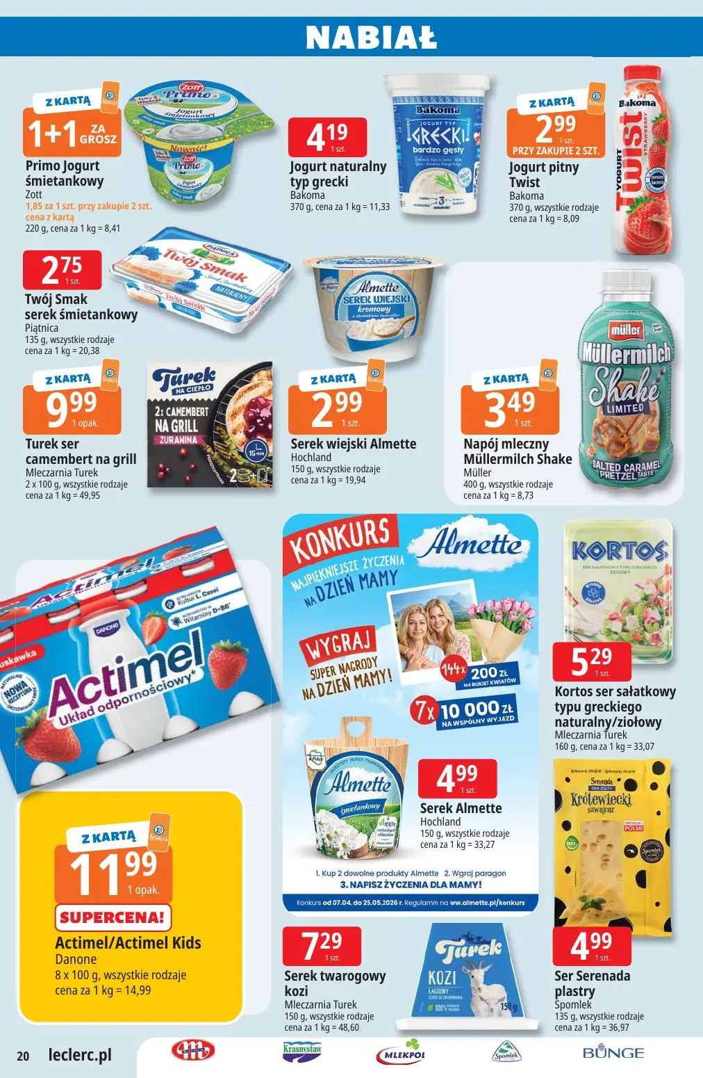 gazetka promocyjna E.Leclerc Majówka - oferta rozszerzona - Strona 20