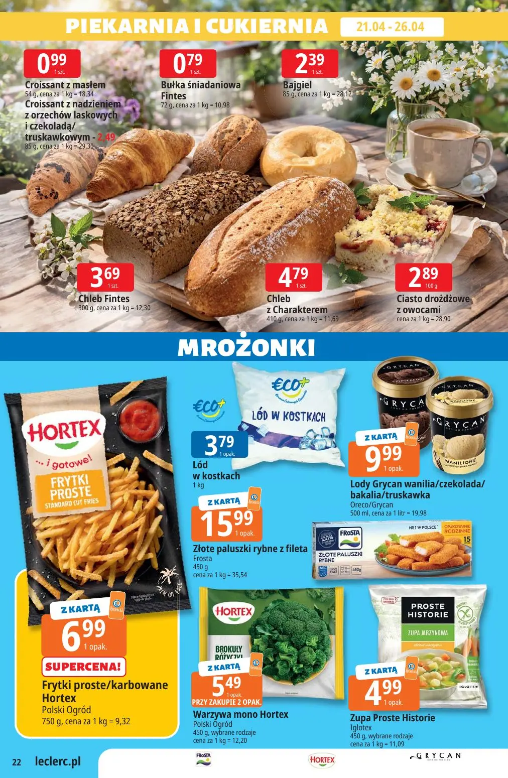 gazetka promocyjna E.Leclerc Majówka - oferta rozszerzona - Strona 22