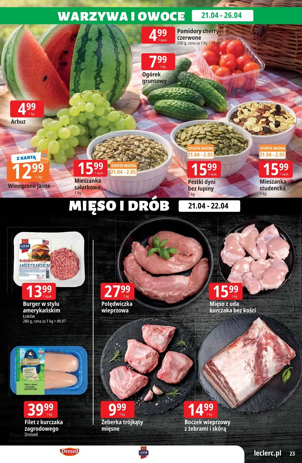 gazetka promocyjna E.Leclerc Majówka - oferta rozszerzona - Strona 23
