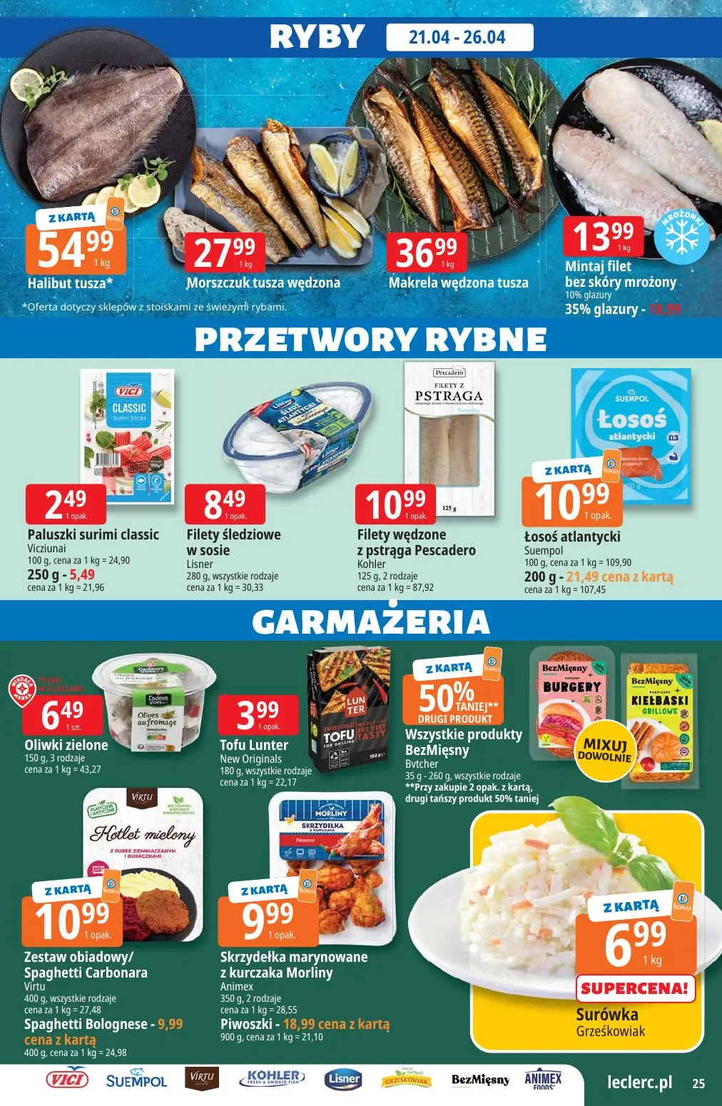 gazetka promocyjna E.Leclerc Majówka - oferta rozszerzona - Strona 25