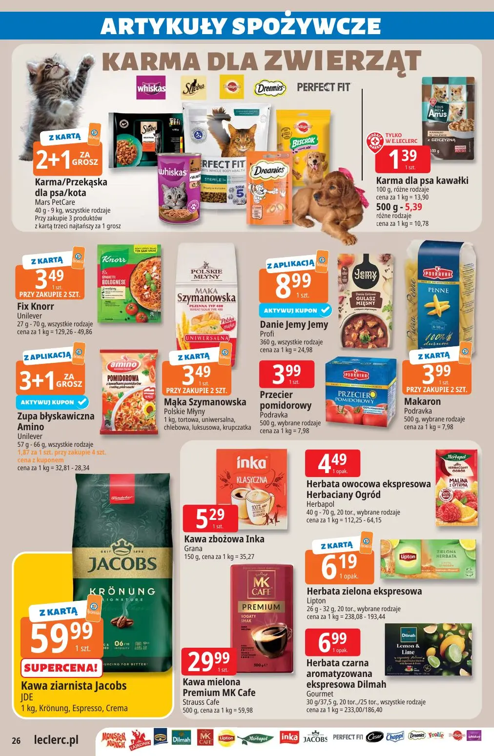 gazetka promocyjna E.Leclerc Majówka - oferta rozszerzona - Strona 26