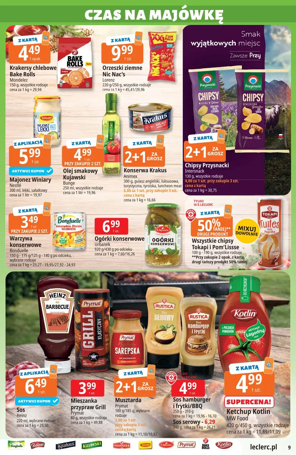 gazetka promocyjna E.Leclerc Majówka - Strona 9