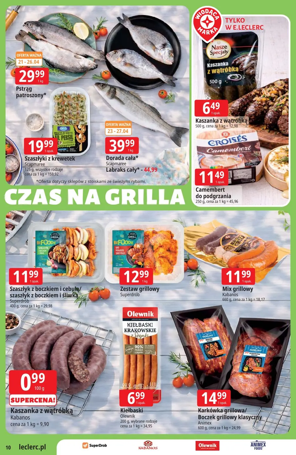 gazetka promocyjna E.Leclerc Majówka - Strona 10