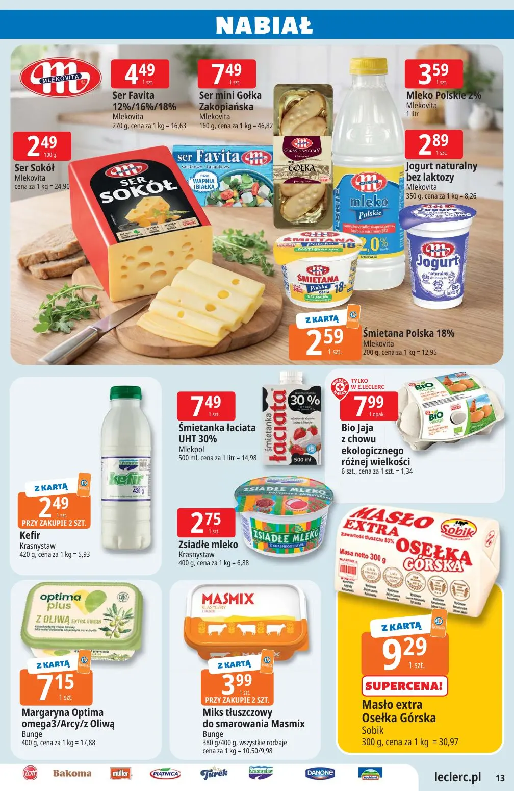 gazetka promocyjna E.Leclerc Majówka - Strona 13