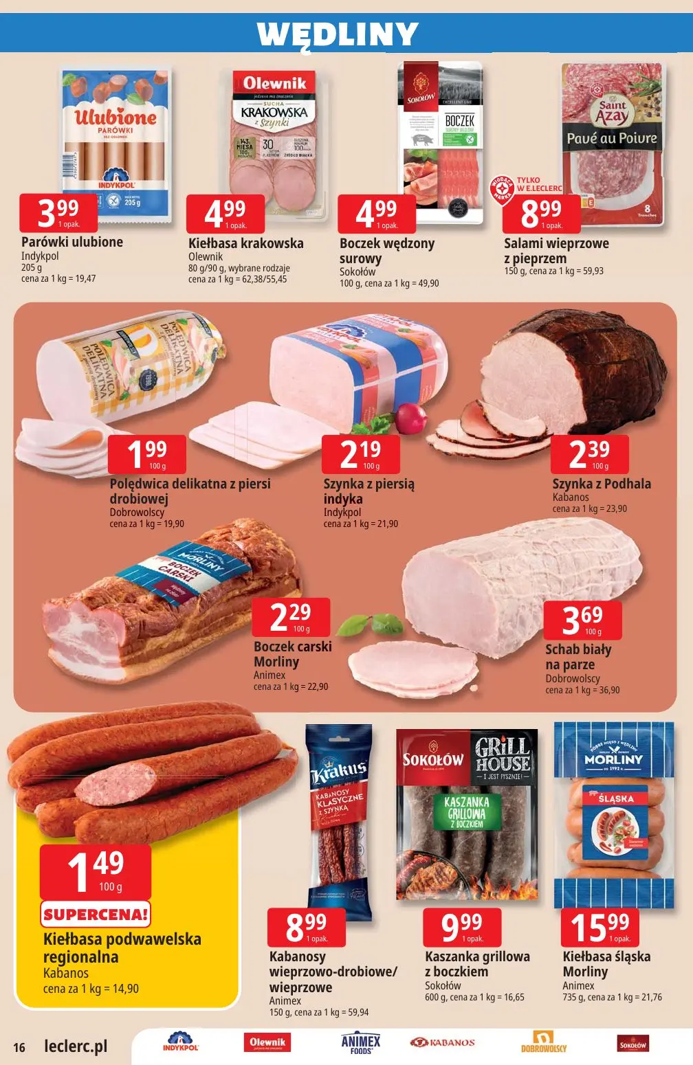 gazetka promocyjna E.Leclerc Majówka - Strona 16