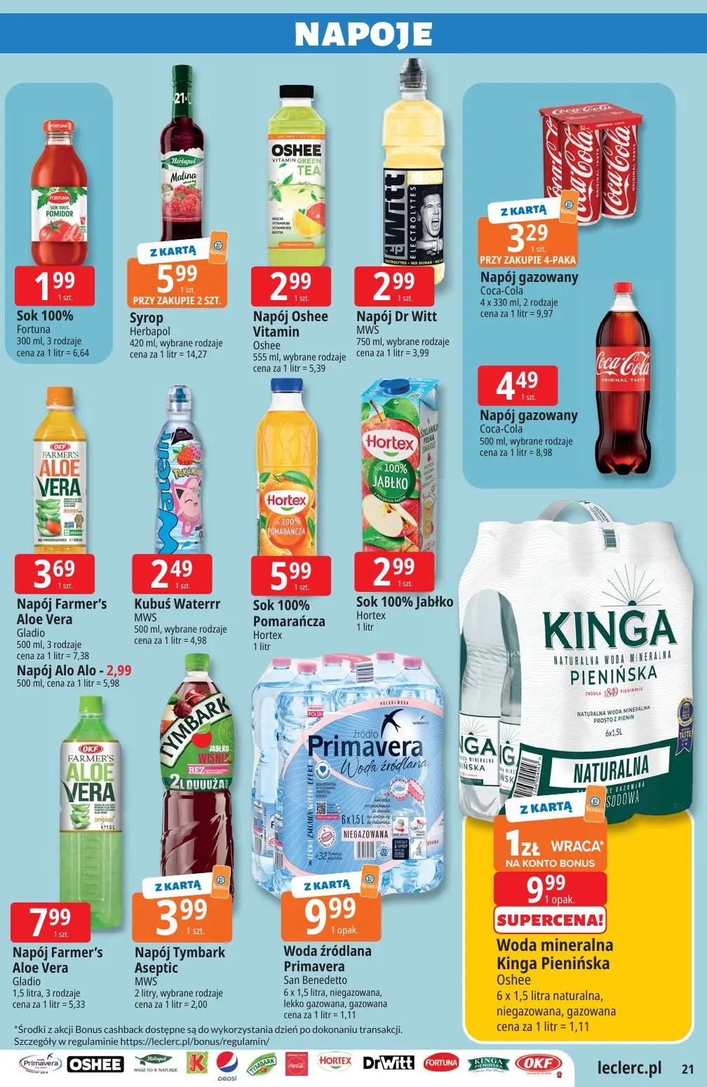 gazetka promocyjna E.Leclerc Majówka - Strona 21