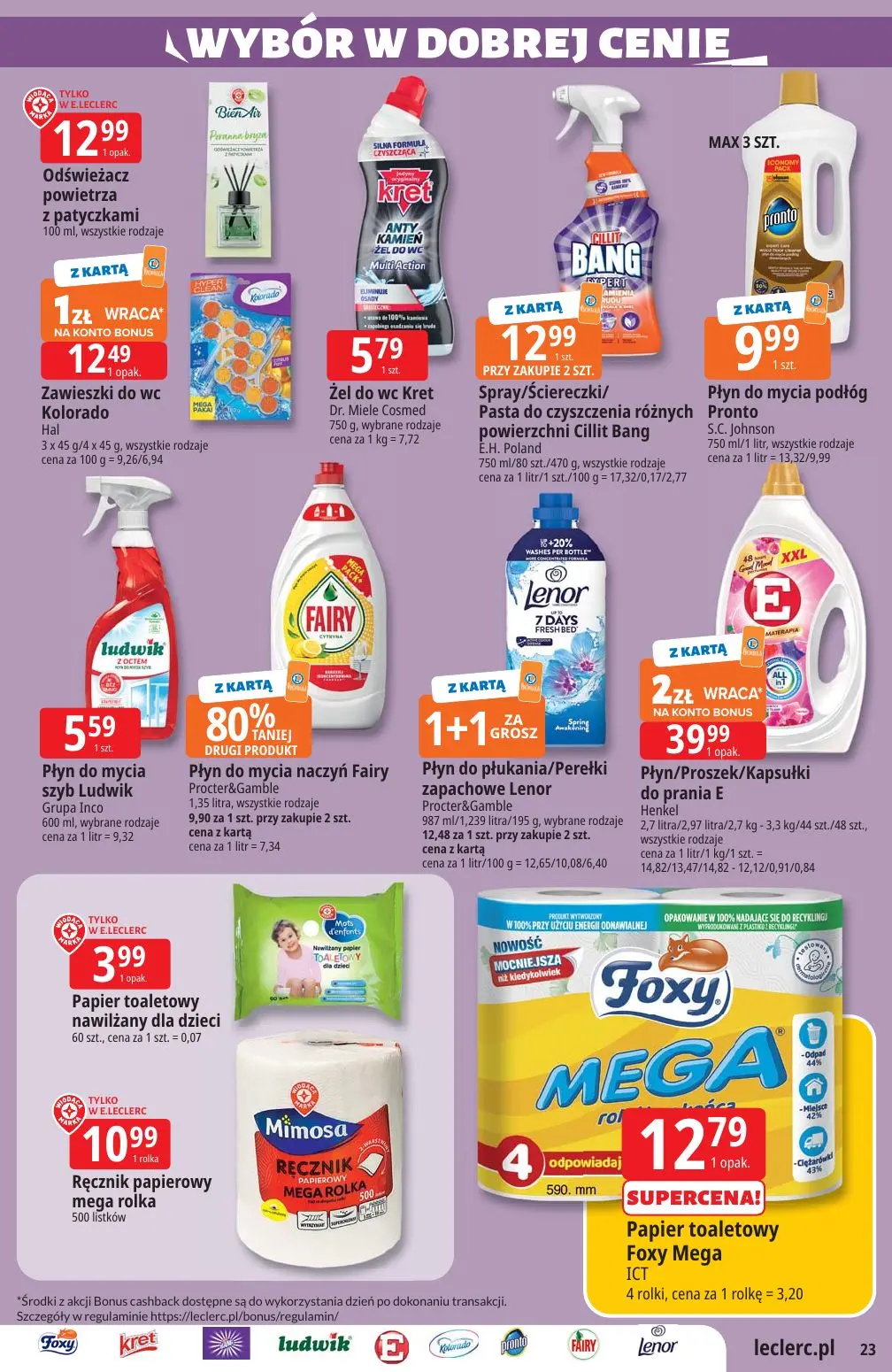 gazetka promocyjna E.Leclerc Majówka - Strona 23