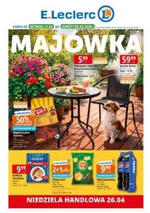 Gazetka promocyjna E.Leclerc, ważna od 2026-04-21 do 2026-05-02.