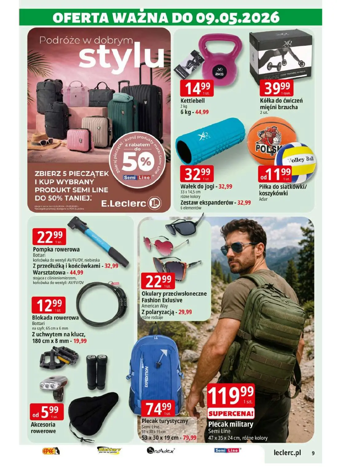 gazetka promocyjna E.Leclerc Majówka - Strona 9