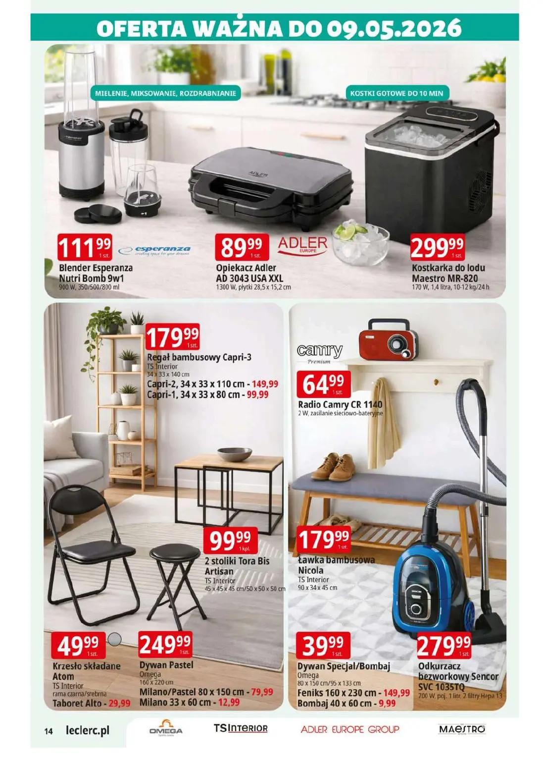 gazetka promocyjna E.Leclerc Majówka - Strona 14