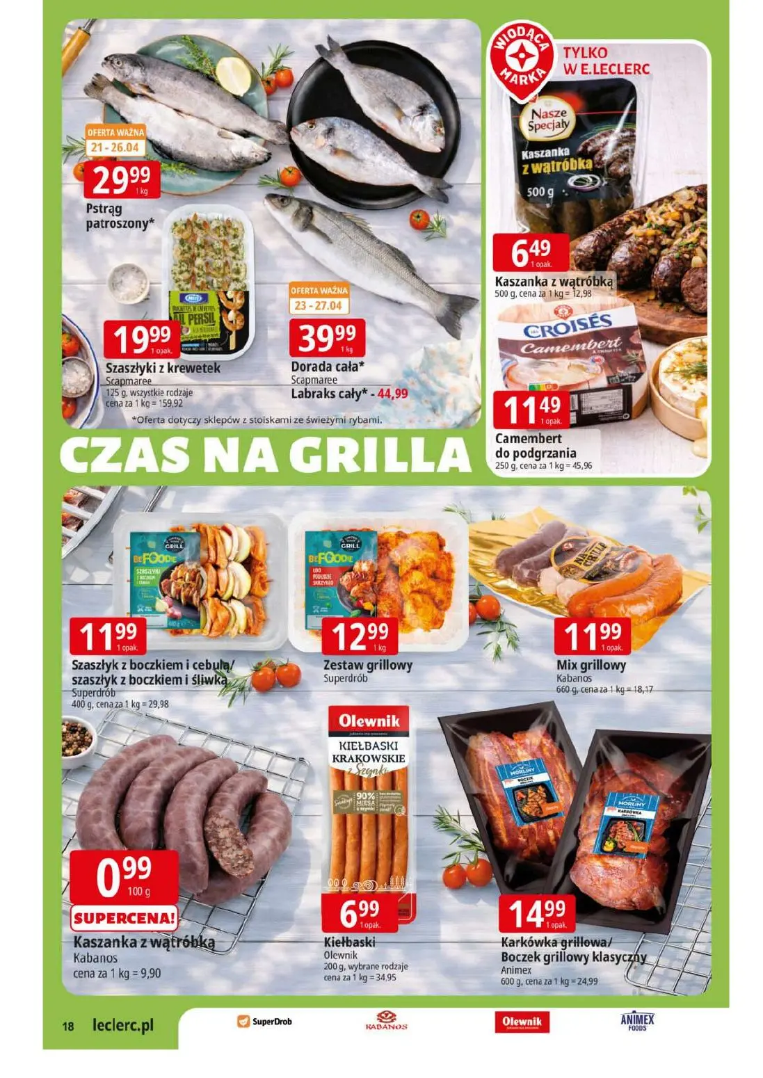 gazetka promocyjna E.Leclerc Majówka - Strona 18