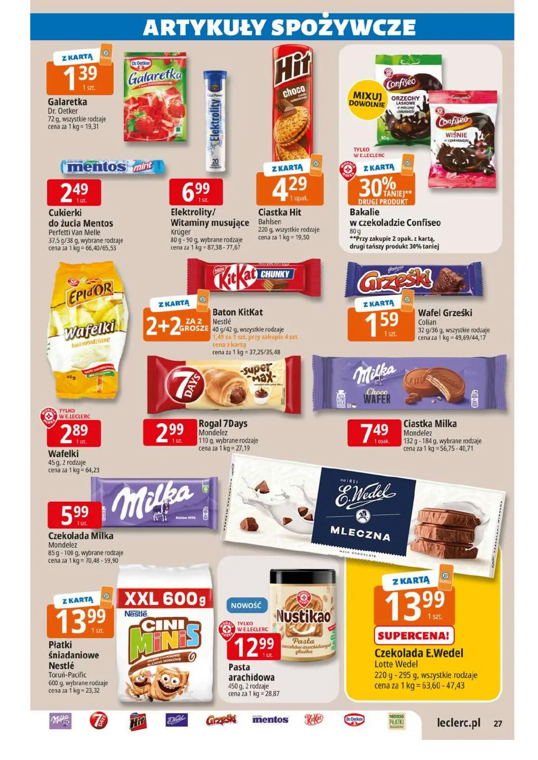 gazetka promocyjna E.Leclerc Majówka - Strona 27