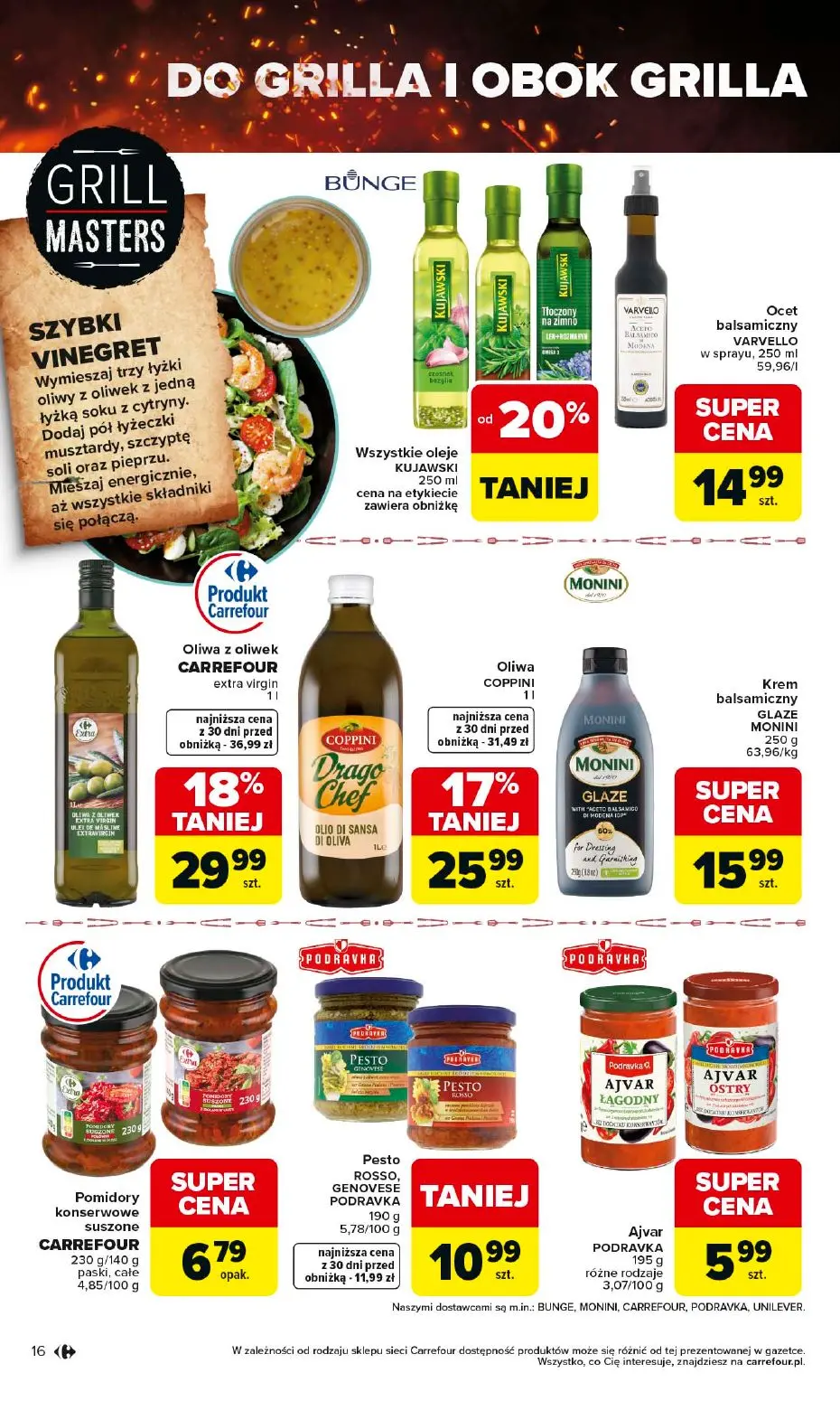 gazetka promocyjna Carrefour Market Grill cię wzywa - Strona 16