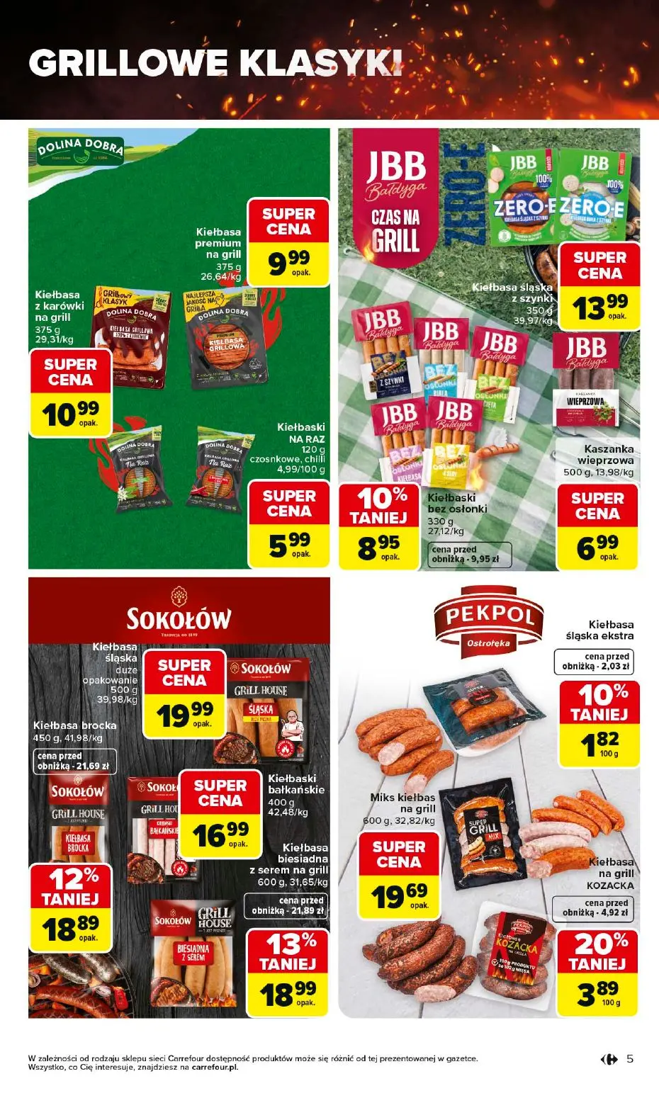 gazetka promocyjna Carrefour Grill cię wzywa - Strona 5