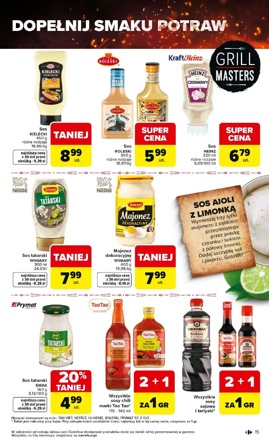 gazetka promocyjna Carrefour Grill cię wzywa - Strona 15