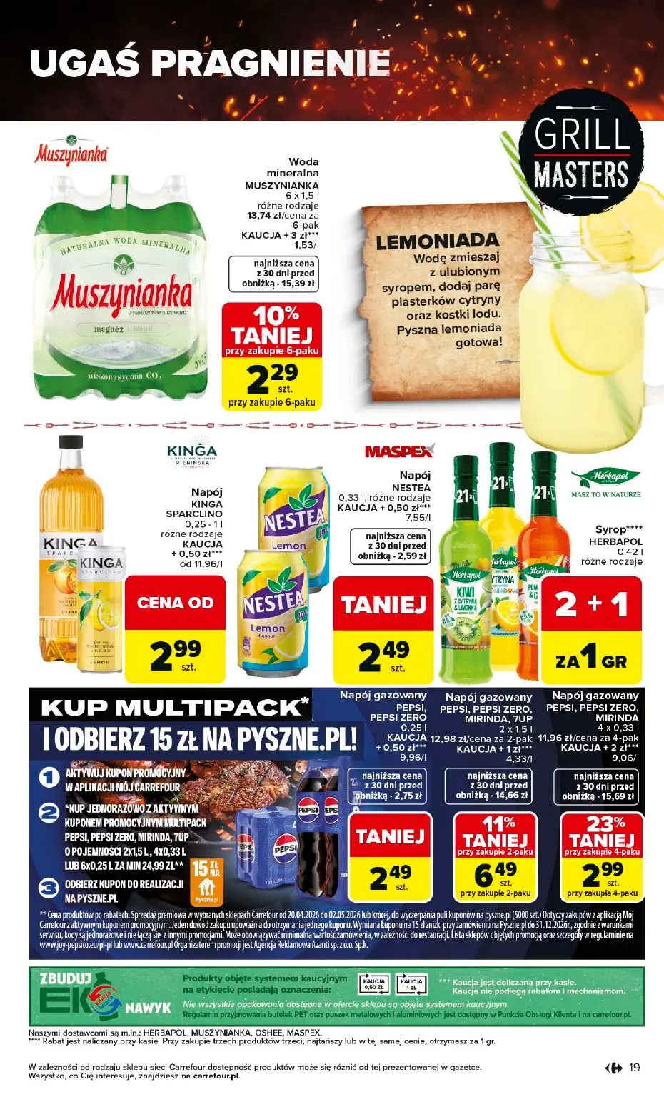 gazetka promocyjna Carrefour Grill cię wzywa - Strona 19