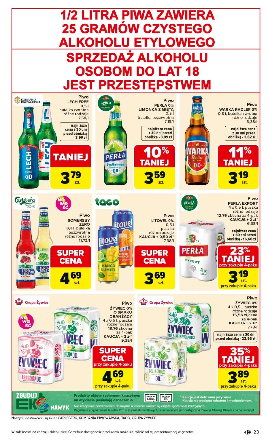 gazetka promocyjna Carrefour Grill cię wzywa - Strona 23