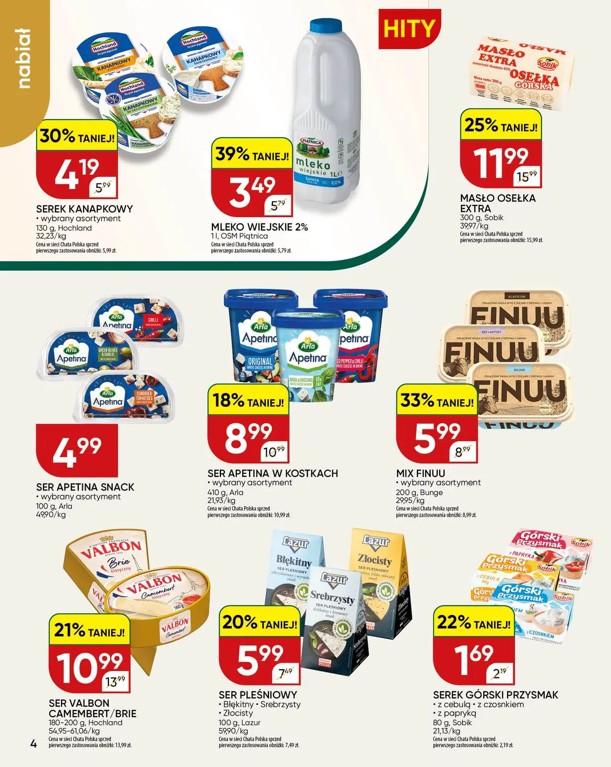 gazetka promocyjna Chata Polska  - Strona 4