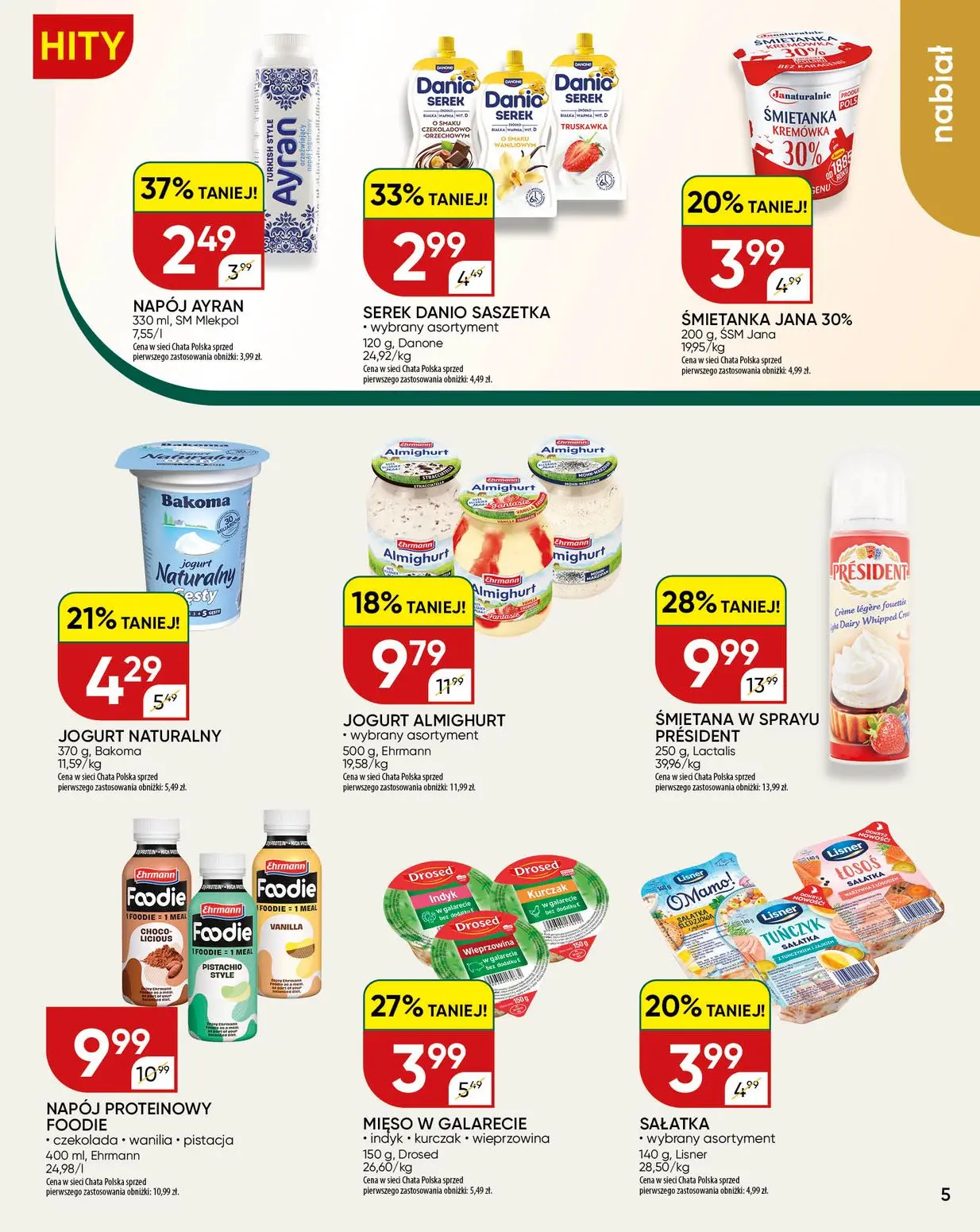 gazetka promocyjna Chata Polska  - Strona 5