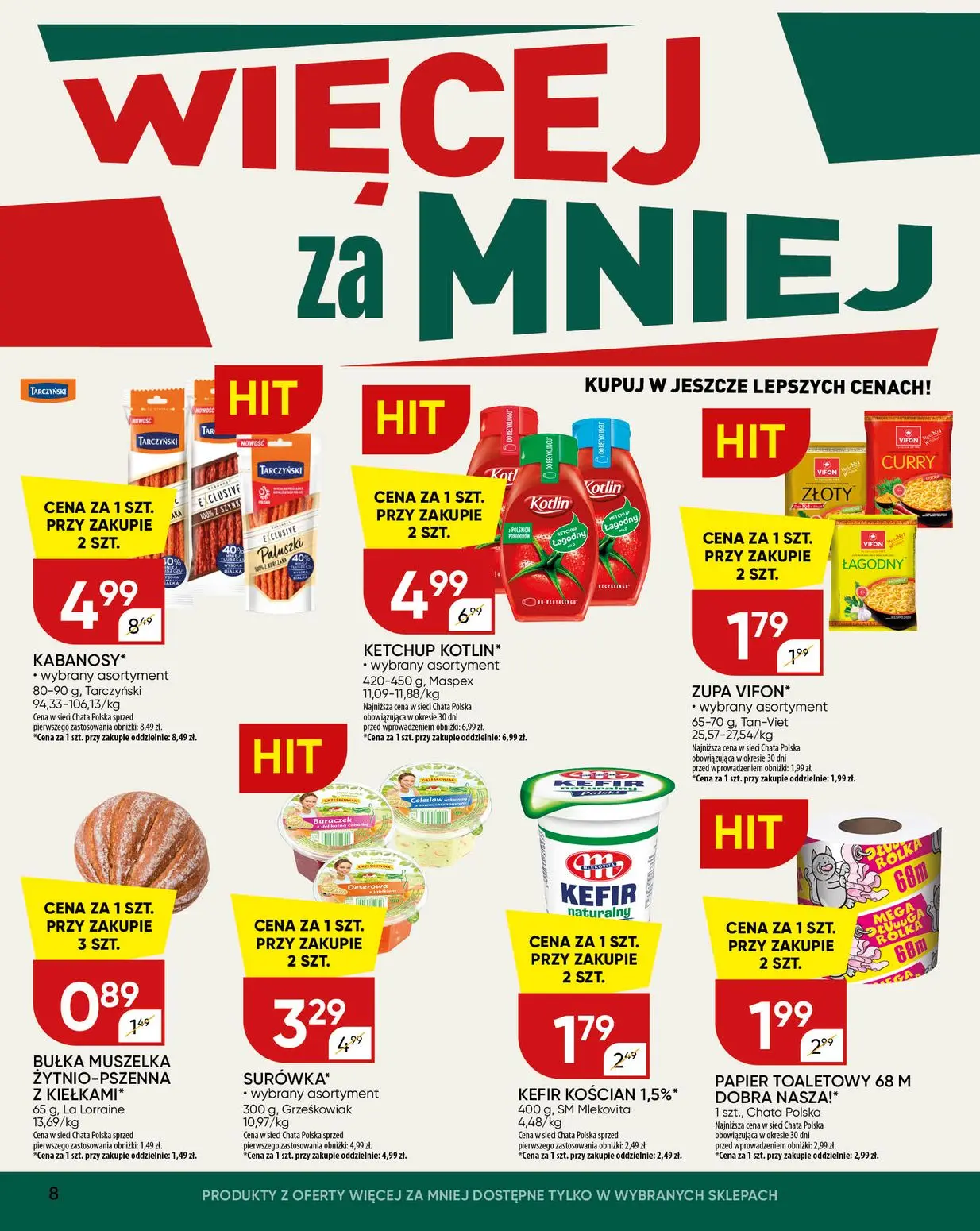 gazetka promocyjna Chata Polska  - Strona 8