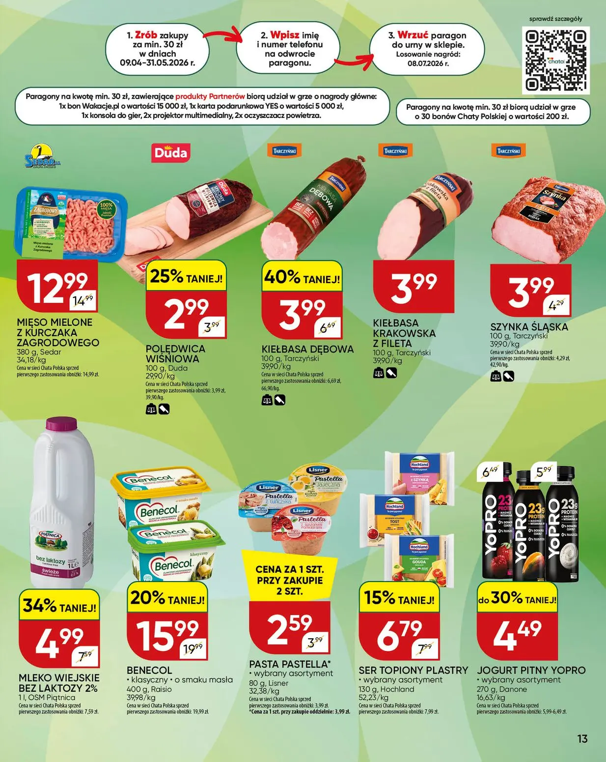 gazetka promocyjna Chata Polska  - Strona 13