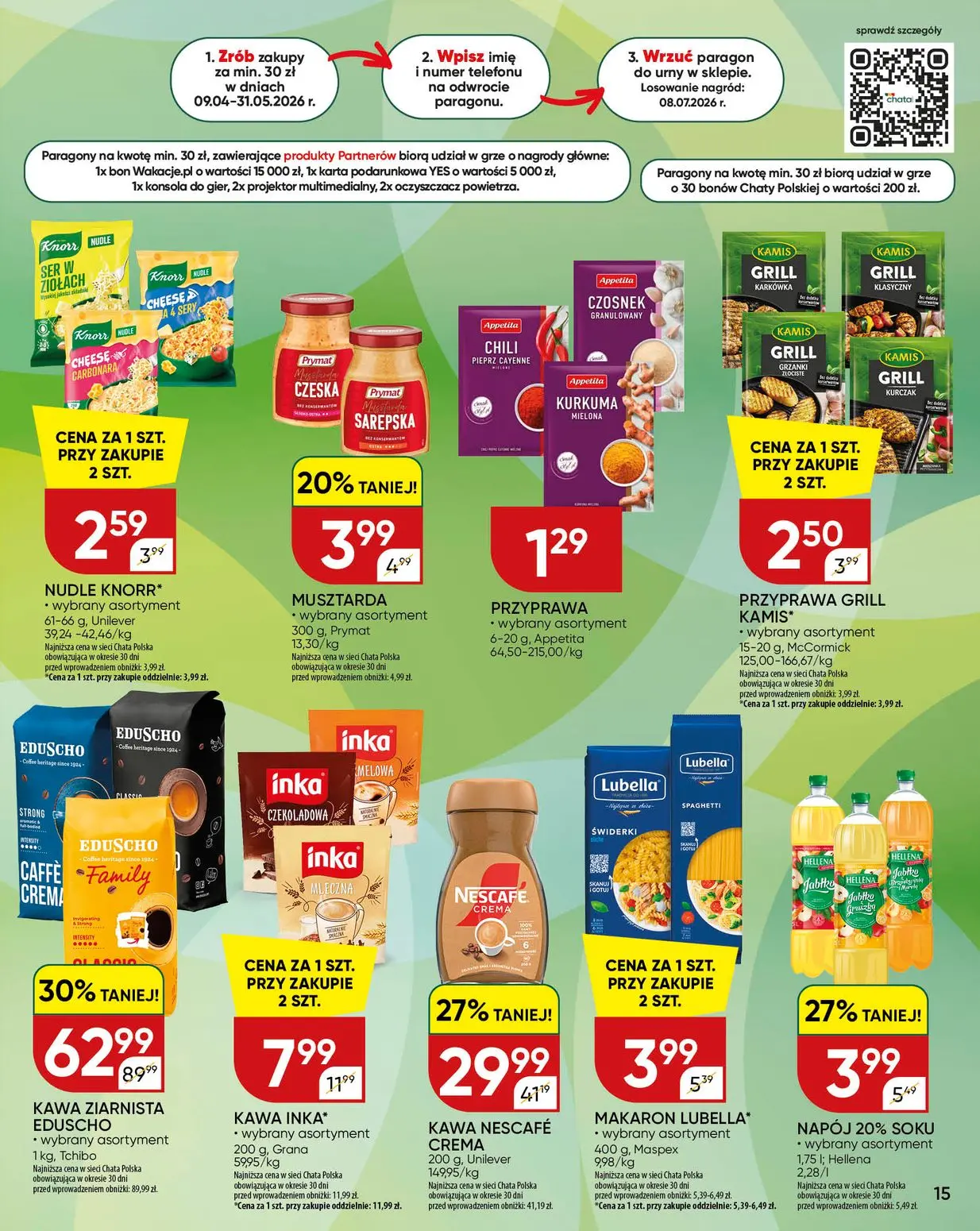 gazetka promocyjna Chata Polska  - Strona 15