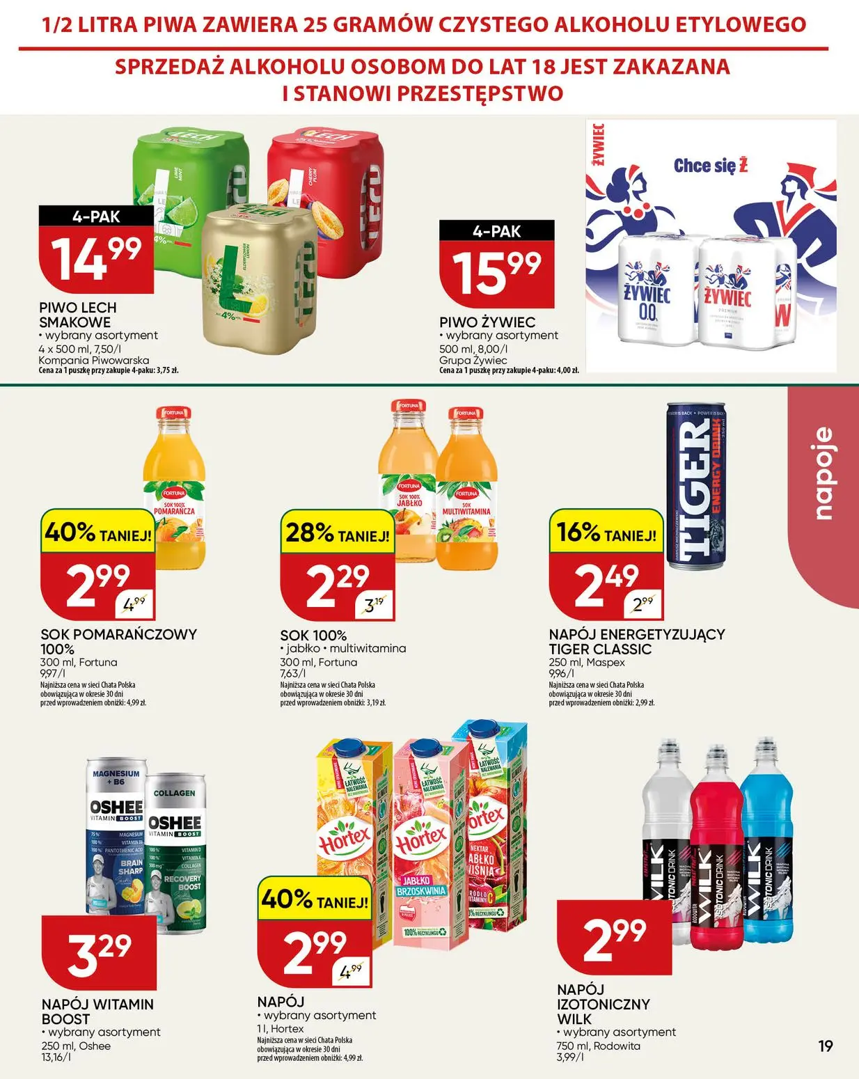 gazetka promocyjna Chata Polska  - Strona 19