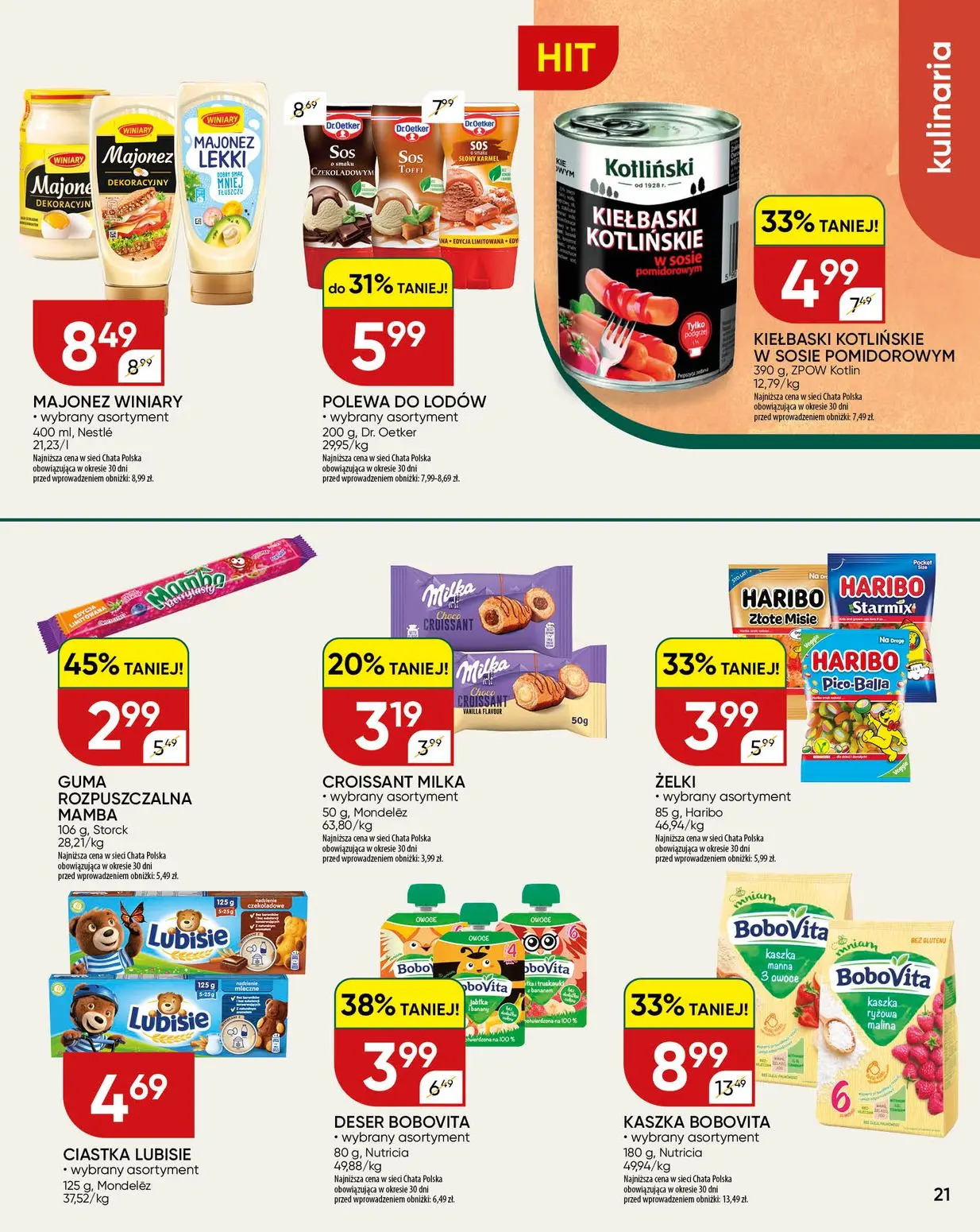 gazetka promocyjna Chata Polska  - Strona 21