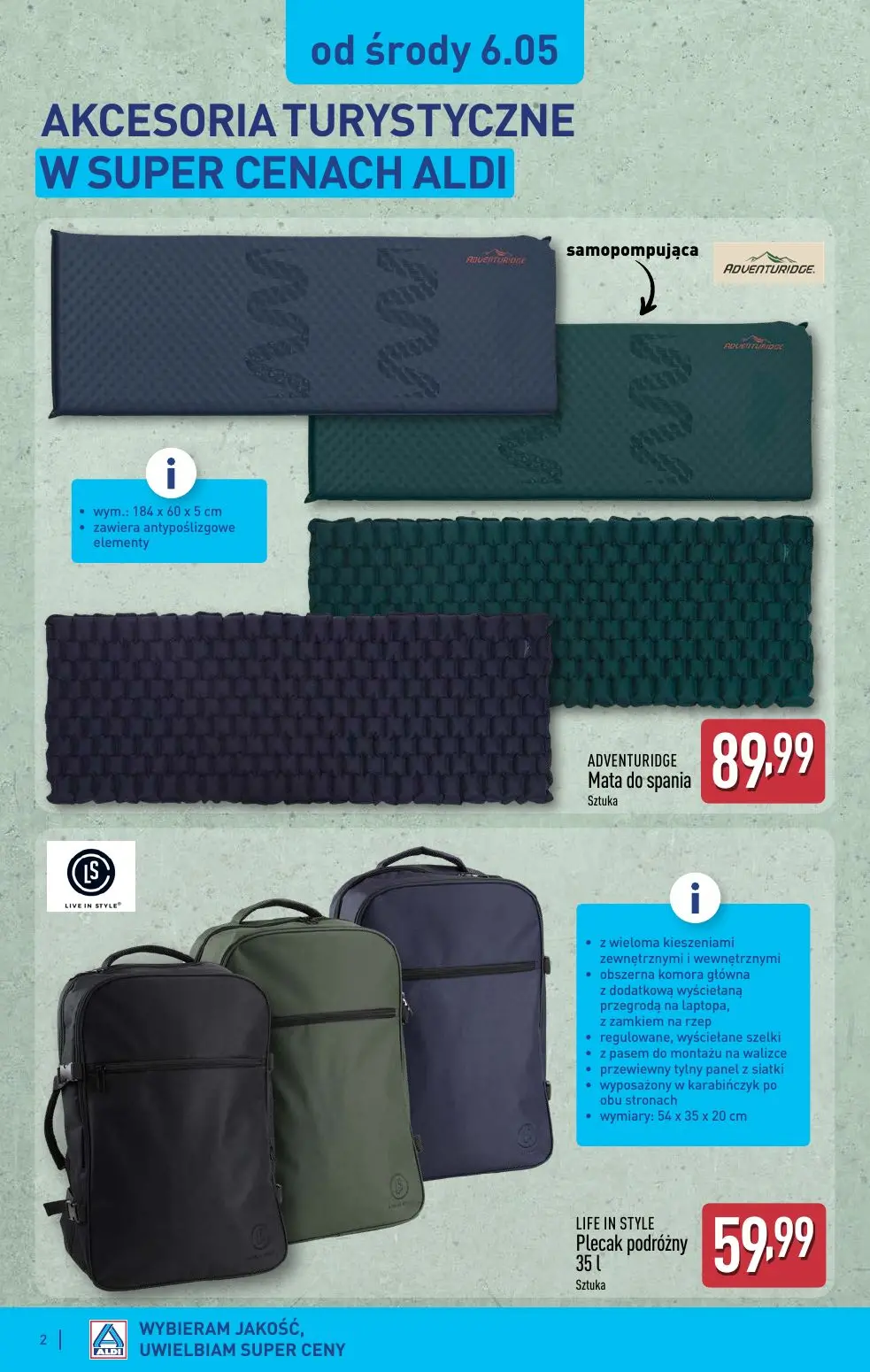 gazetka promocyjna ALDI Oferta od 6.05 - Strona 2