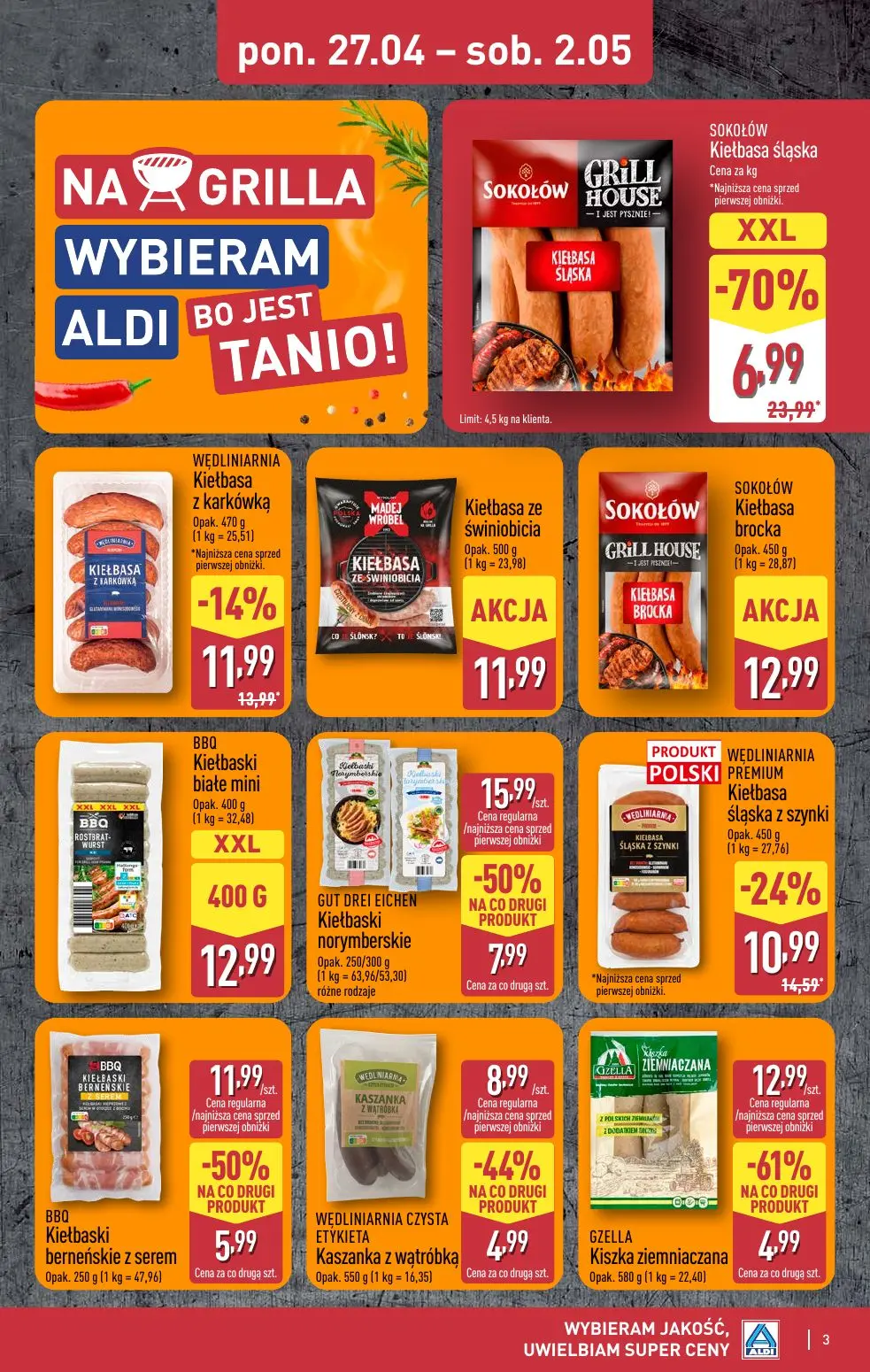 gazetka promocyjna ALDI Czas na GRILLA! - Strona 3