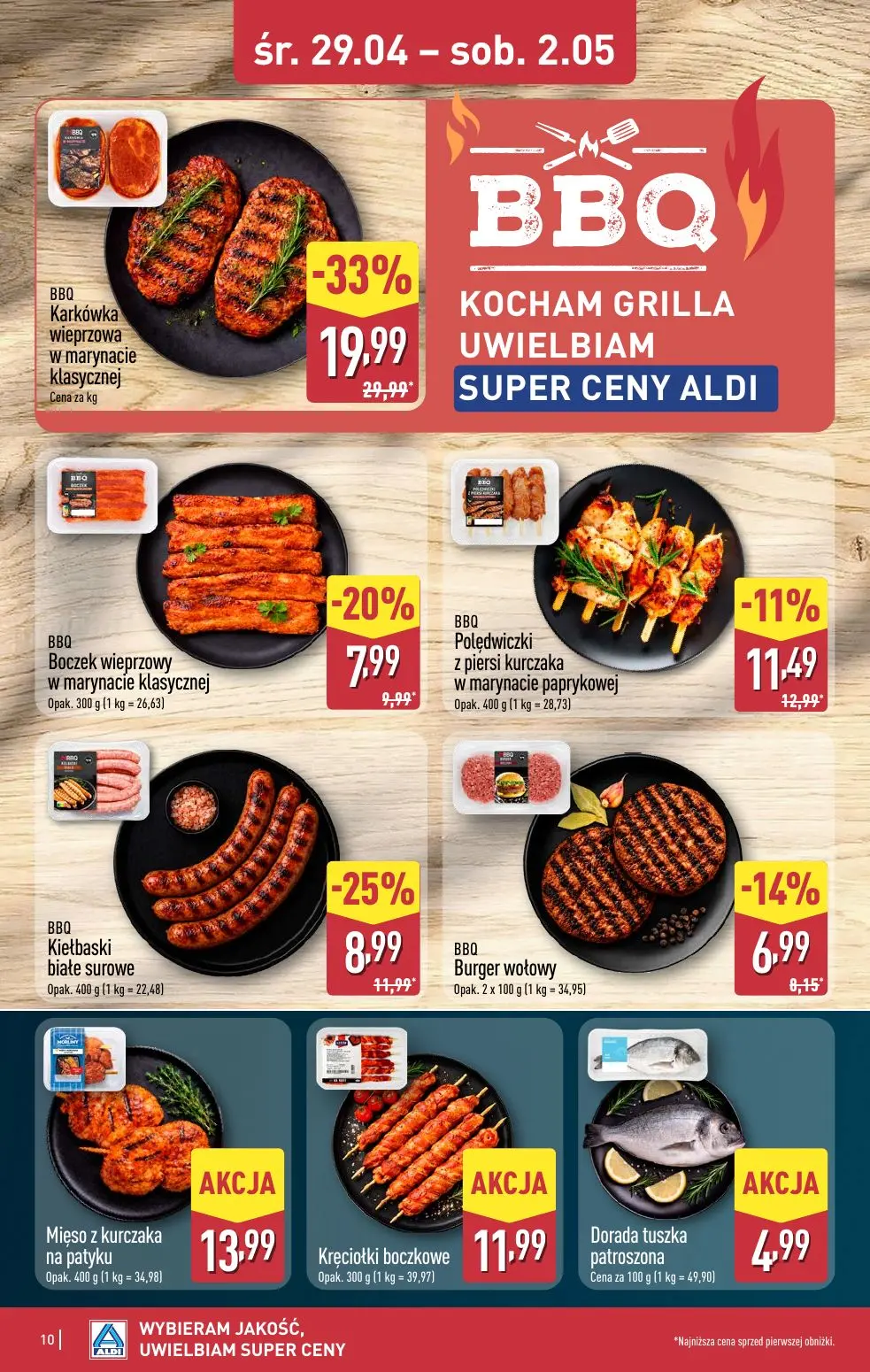 gazetka promocyjna ALDI Czas na GRILLA! - Strona 10