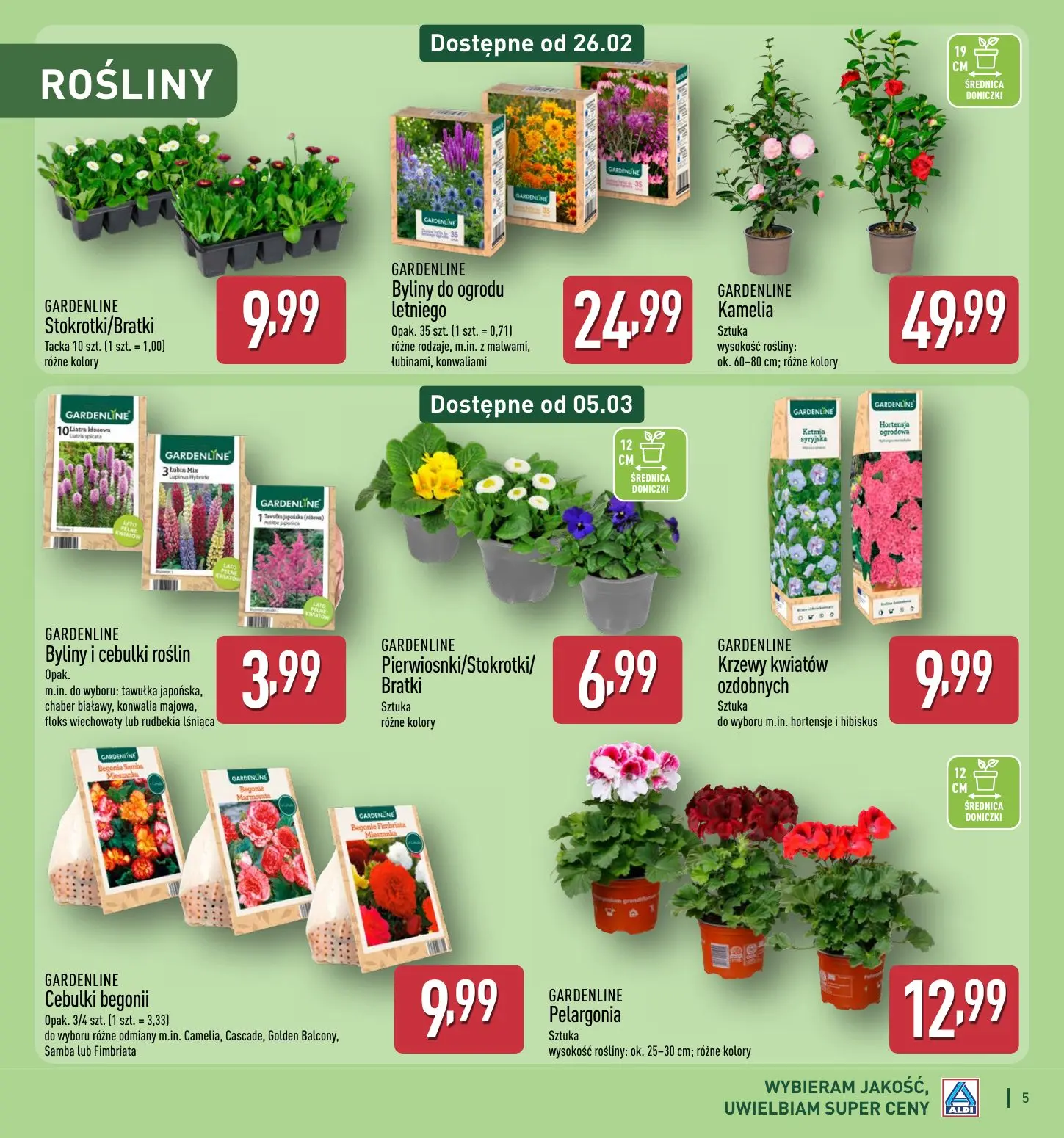 gazetka promocyjna ALDI Katalog OGRODOWY - Strona 5