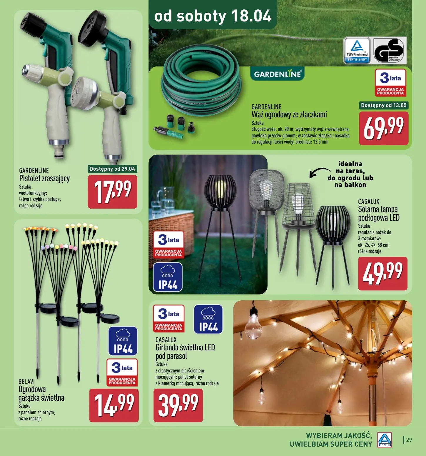 gazetka promocyjna ALDI Katalog OGRODOWY - Strona 29