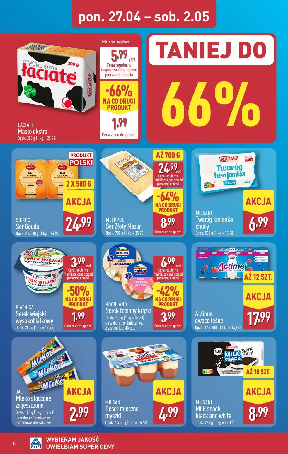 gazetka promocyjna ALDI Wybieram ALDI - Strona 8