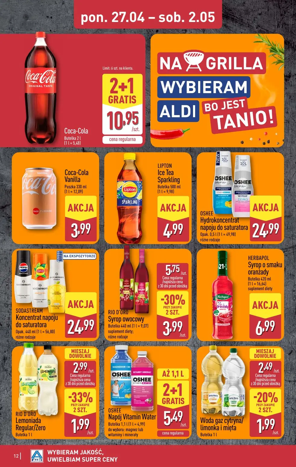 gazetka promocyjna ALDI Wybieram ALDI - Strona 12