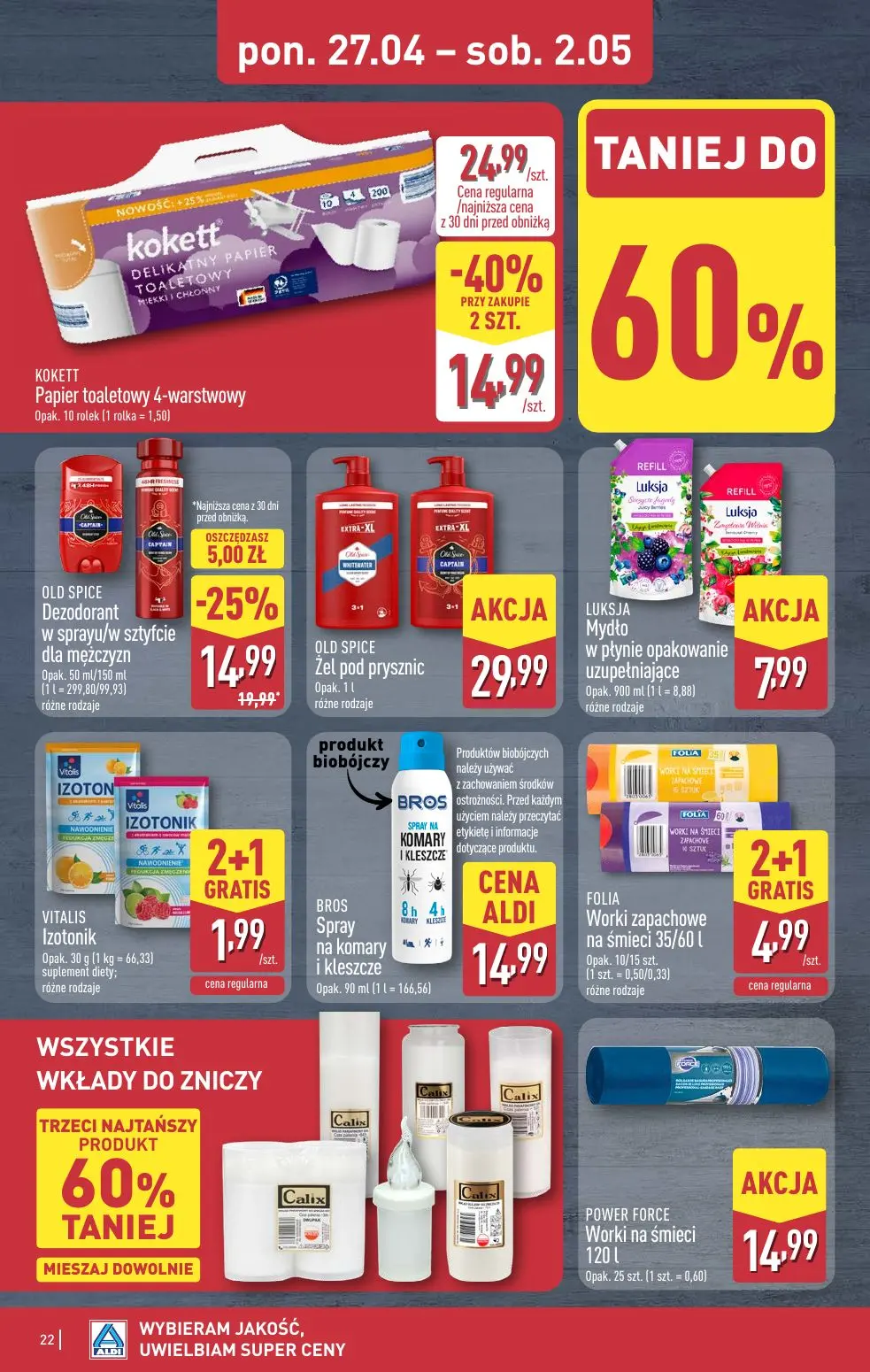 gazetka promocyjna ALDI Wybieram ALDI - Strona 22