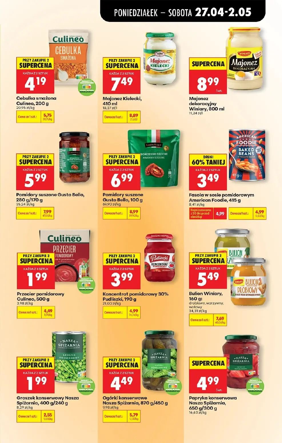 gazetka promocyjna Biedronka Lada tradycyjna. Od poniedziałku - Strona 57