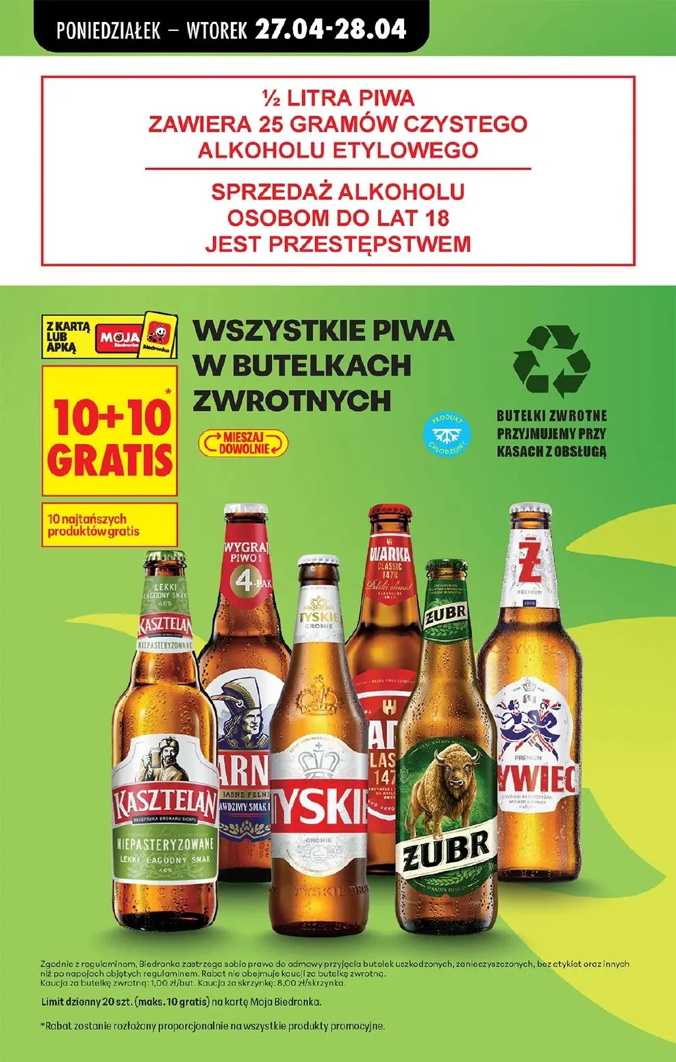 gazetka promocyjna Biedronka Od poniedziałku - Strona 21
