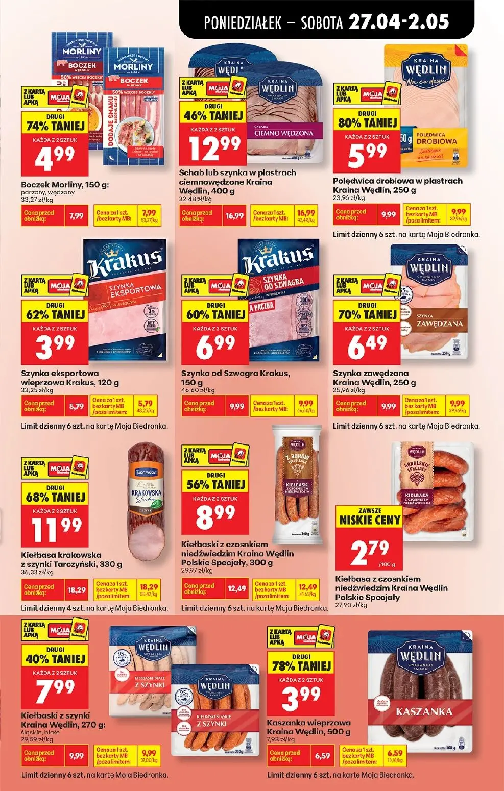 gazetka promocyjna Biedronka Od poniedziałku - Strona 45