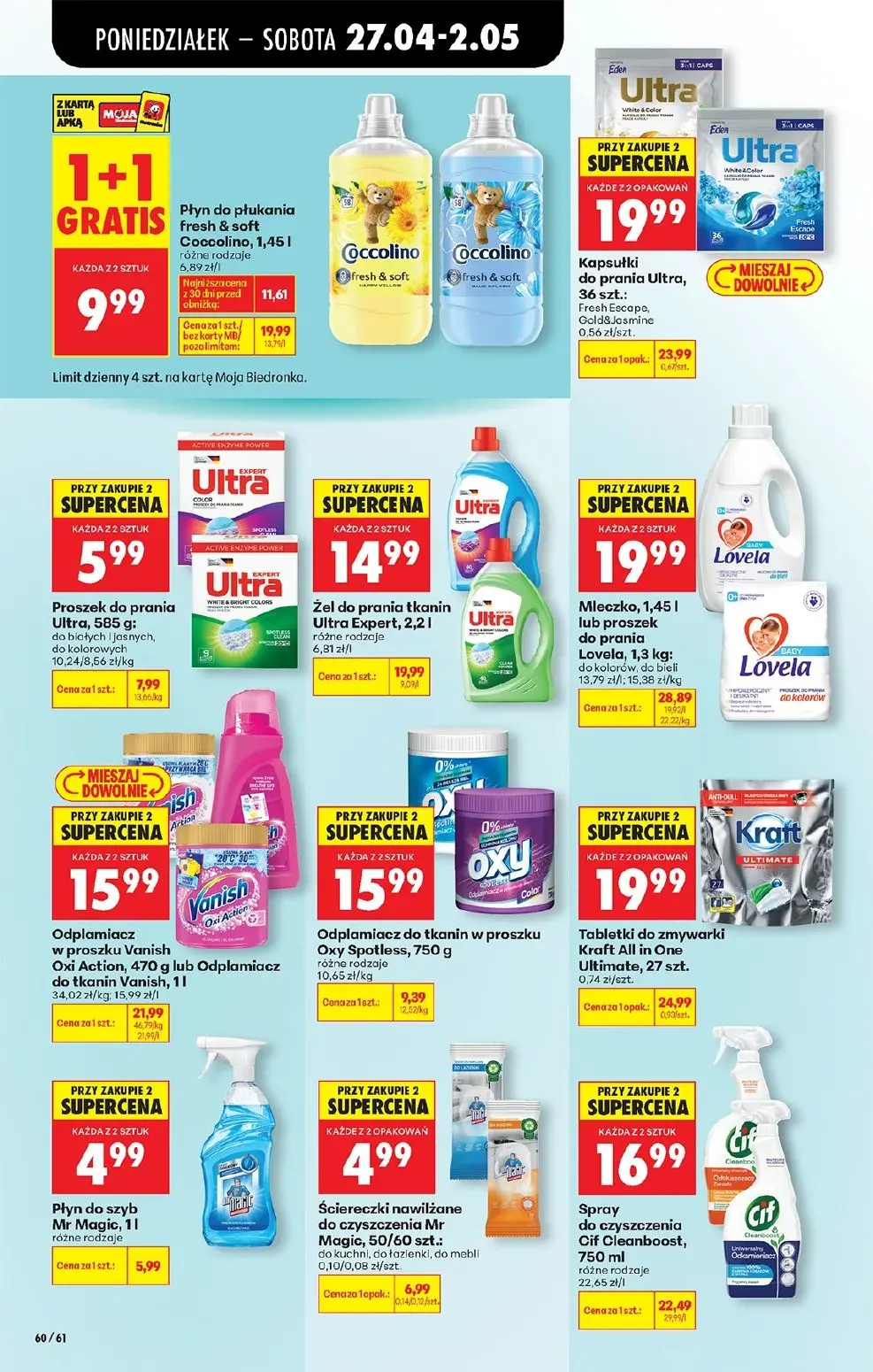 gazetka promocyjna Biedronka Od poniedziałku - Strona 68