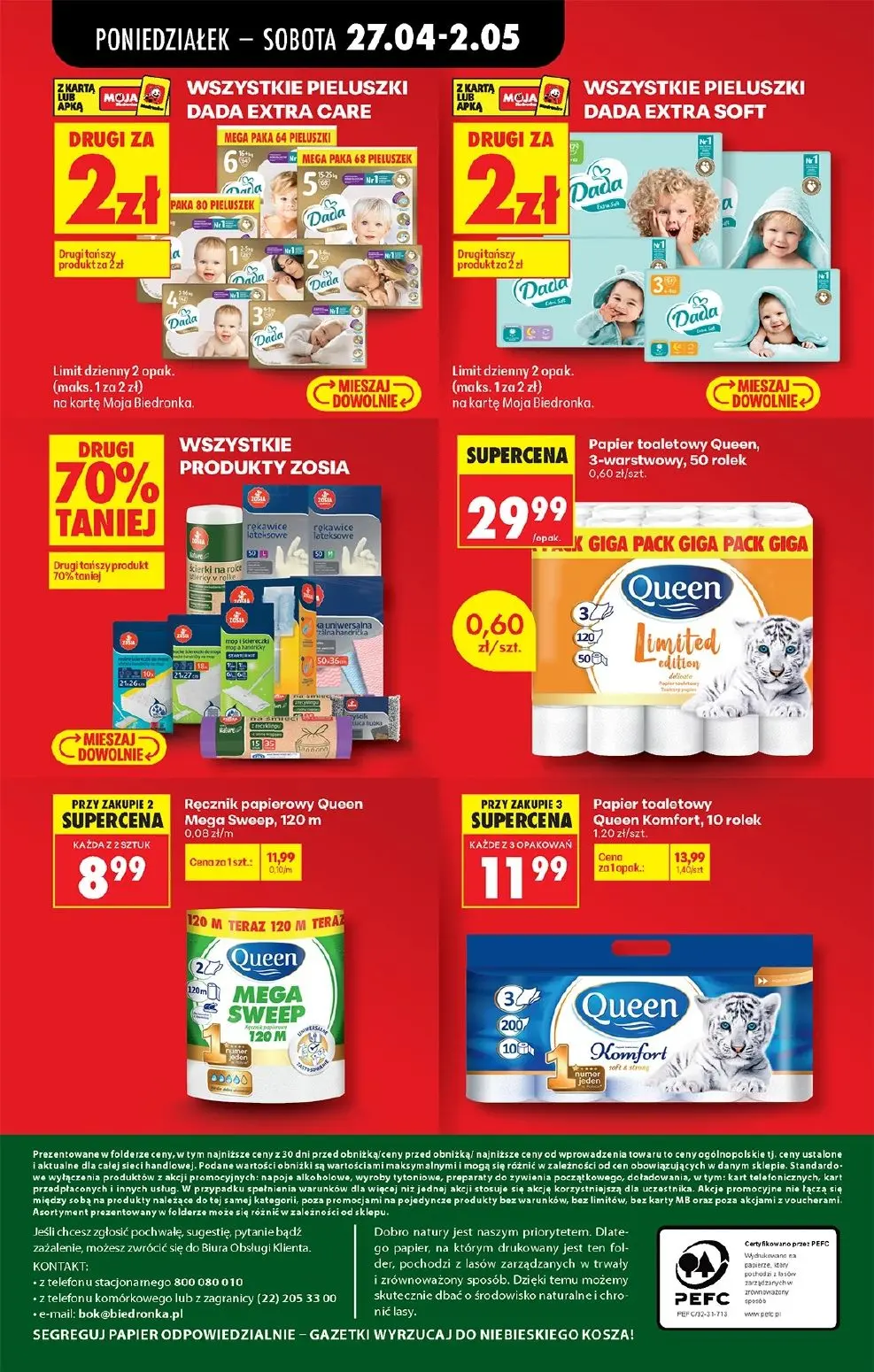 gazetka promocyjna Biedronka Od poniedziałku - Strona 91