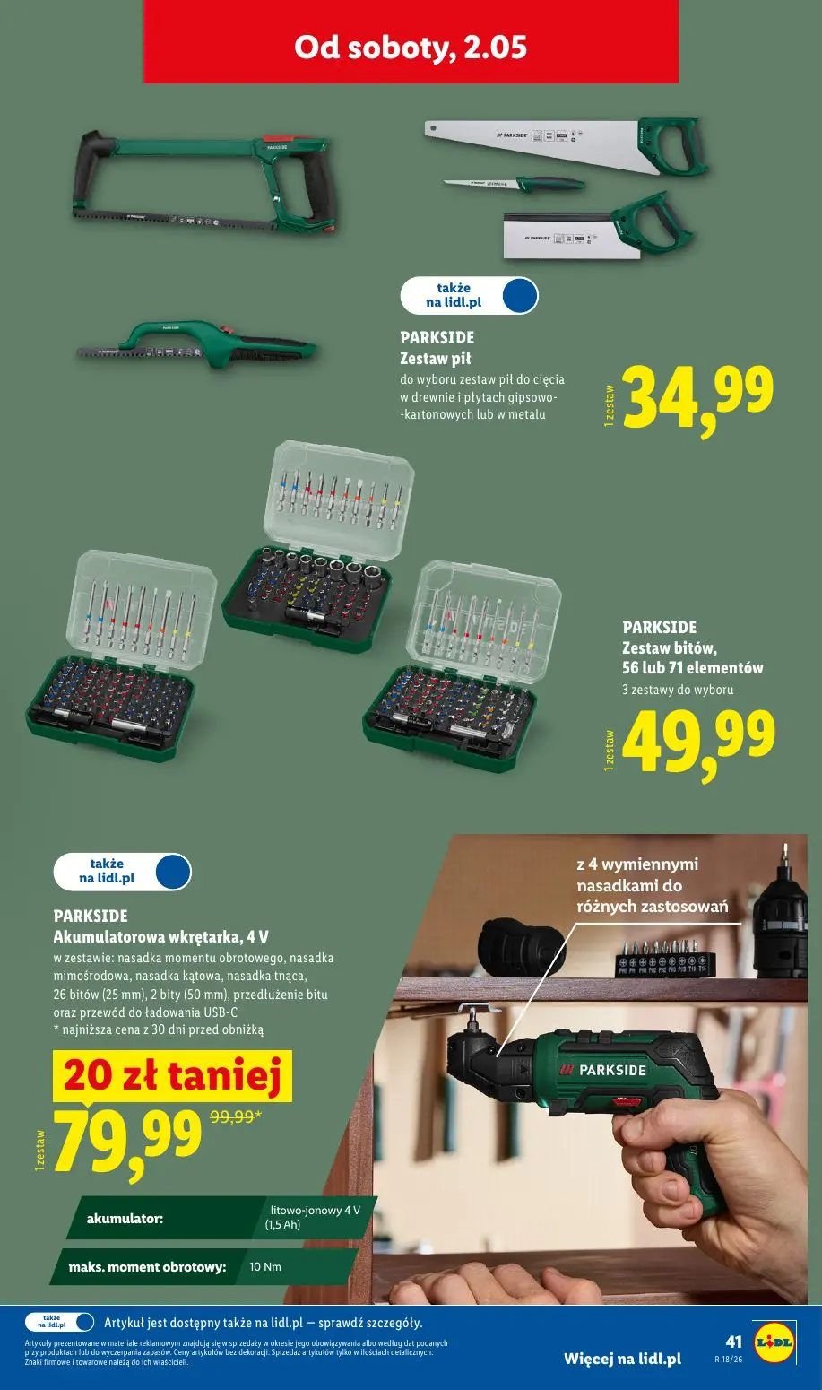 gazetka promocyjna LIDL Od poniedziałku - Strona 51