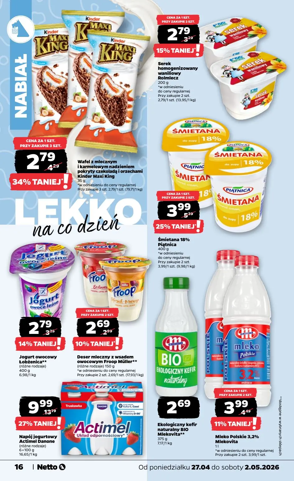 gazetka promocyjna NETTO Gazetka spożywcza - Strona 16